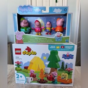 LEGO DUPLO Peppa Pig Colorful Camping Adventure Set